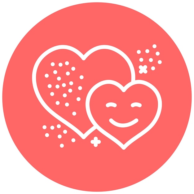 Diseño vectorial Estilo del icono de Felicity