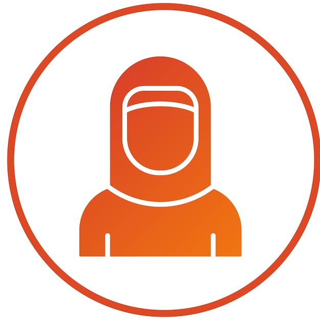 Diseño vectorial Estilo de icono femenino