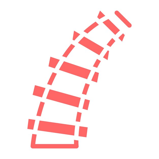 Diseño vectorial Estilo del icono del ferrocarril