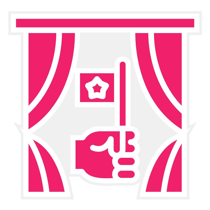 Vector diseño vectorial estilo de icono de fervor festivo