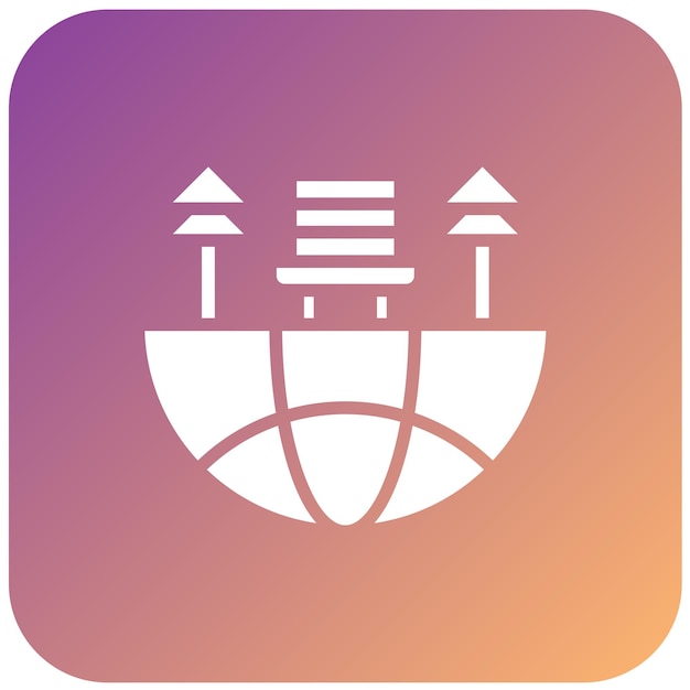 Diseño vectorial Estilo de icono del festival ecológico