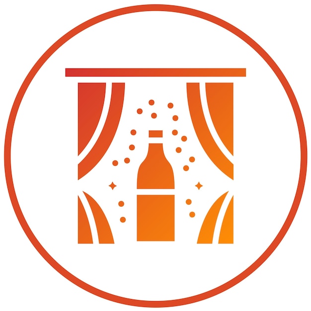 Diseño vectorial Estilo de icono Festive Fizz