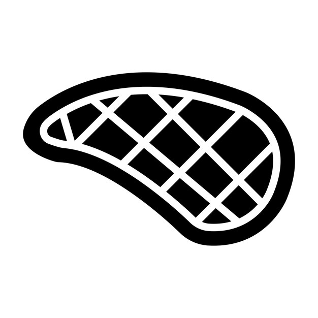 Diseño vectorial del estilo del icono del filete