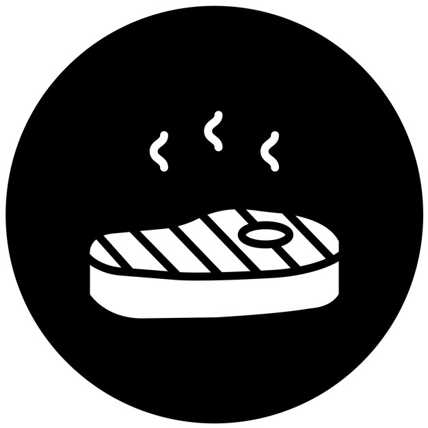 Diseño vectorial Estilo del icono del filete