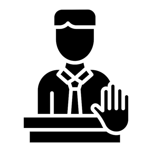 Diseño vectorial Estilo del icono de Filibuster
