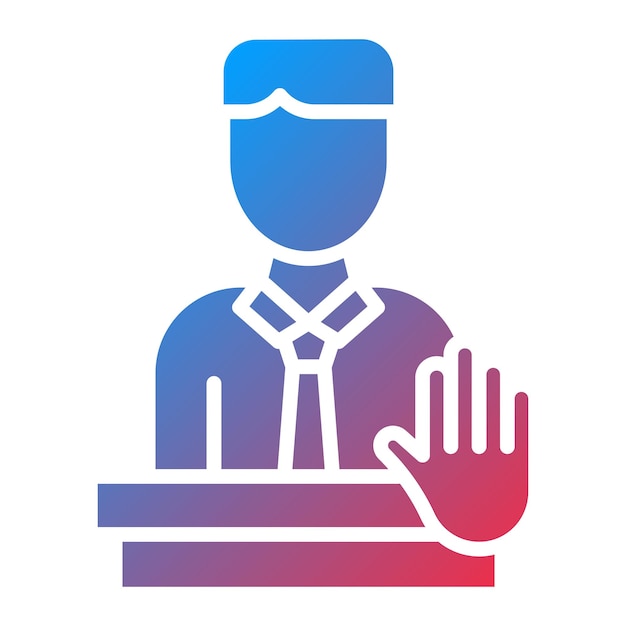 Diseño vectorial Estilo del icono de Filibuster