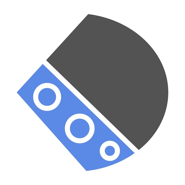 Diseño vectorial Estilo del icono de Fontina