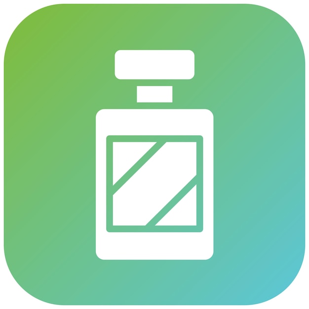 Diseño vectorial de estilo de icono de fragancia