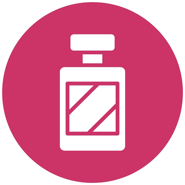 Diseño vectorial de estilo de icono de fragancia