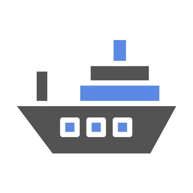 Diseño vectorial Estilo de icono de Fresh Harbor