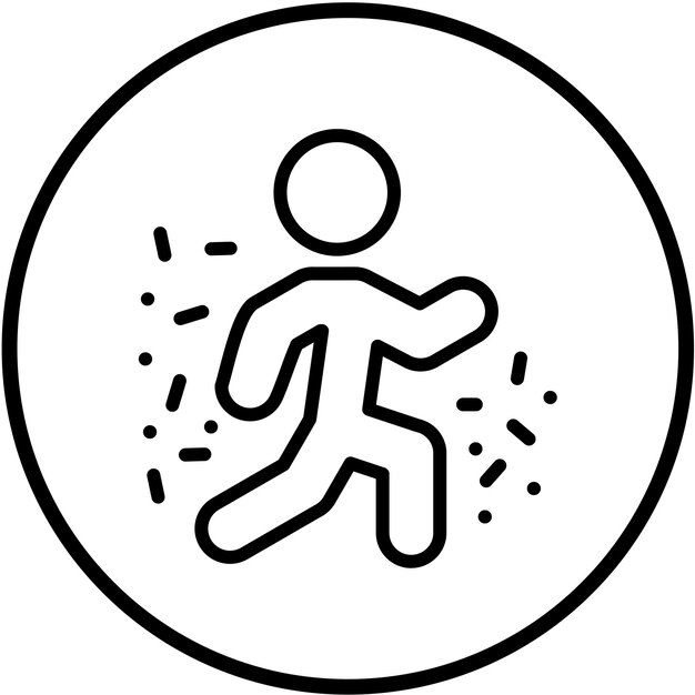 Diseño vectorial Estilo de icono Frolic