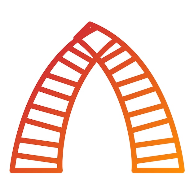 Diseño vectorial Estilo de icono de fusión