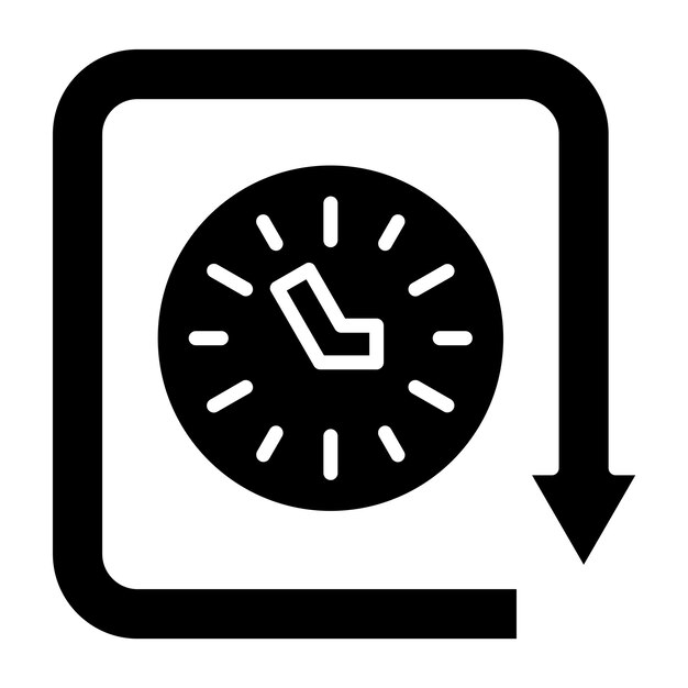 Diseño vectorial Estilo de icono futuro