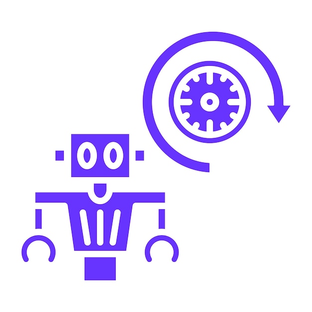 Diseño vectorial Estilo de icono futuro
