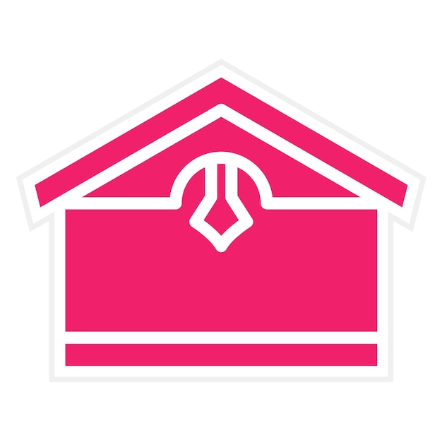 Diseño vectorial Estilo del icono del gabinete