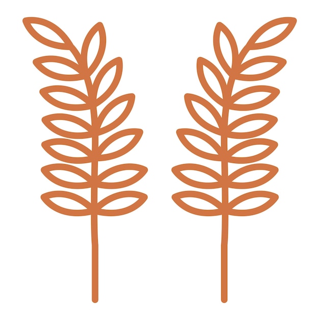 Diseño vectorial del estilo del icono de la gacha de arroz