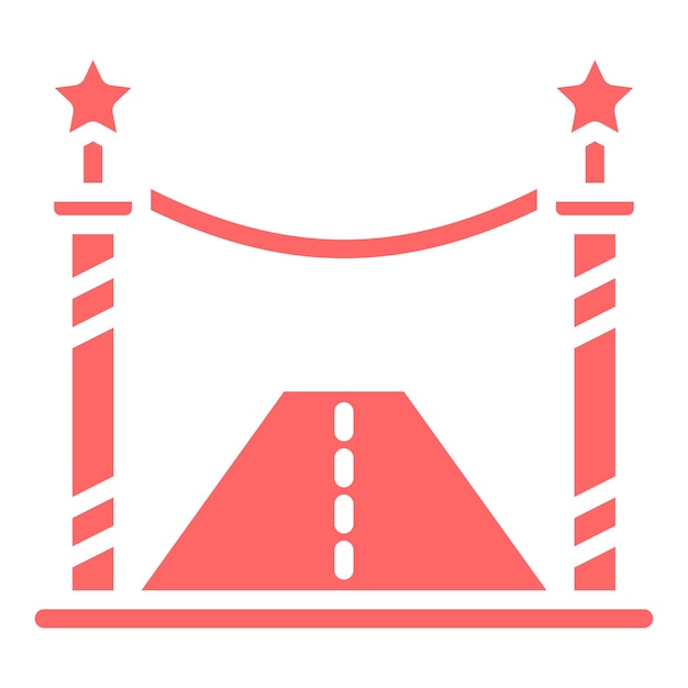 Diseño vectorial Estilo de icono de gala
