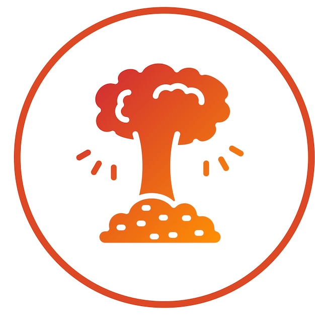 Diseño vectorial Estilo del icono del géiser