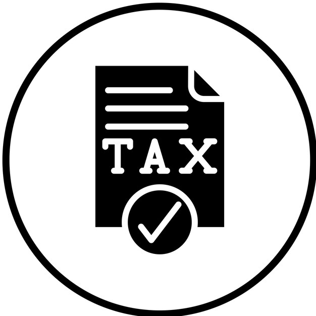 Diseño vectorial Estilo del icono del genio del impuesto