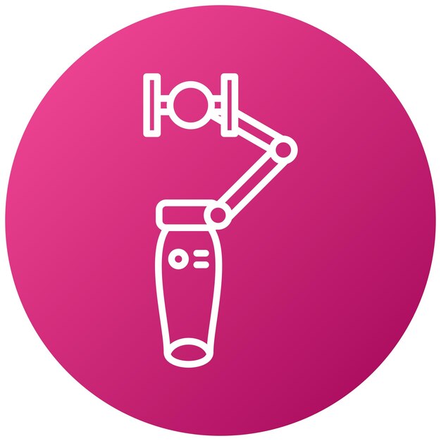 Diseño vectorial de estilo de icono de Gimbal
