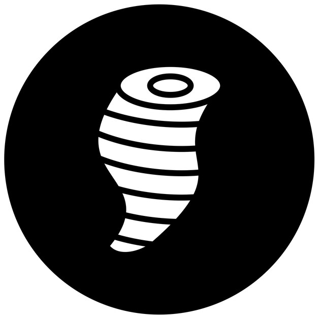 Diseño vectorial Estilo de icono giratorio