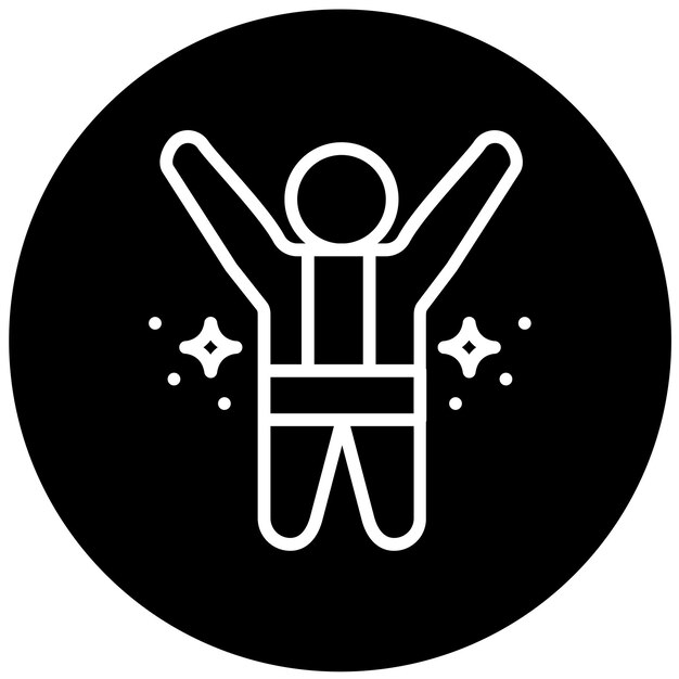 Diseño vectorial Estilo de icono de Gladsome