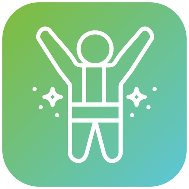 Diseño vectorial Estilo de icono de Gladsome