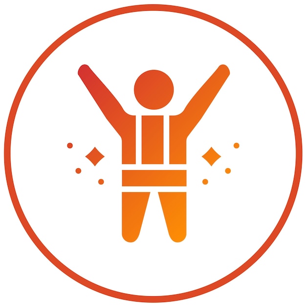 Diseño vectorial Estilo de icono de Gladsome