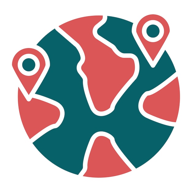 Diseño vectorial Estilo de icono global