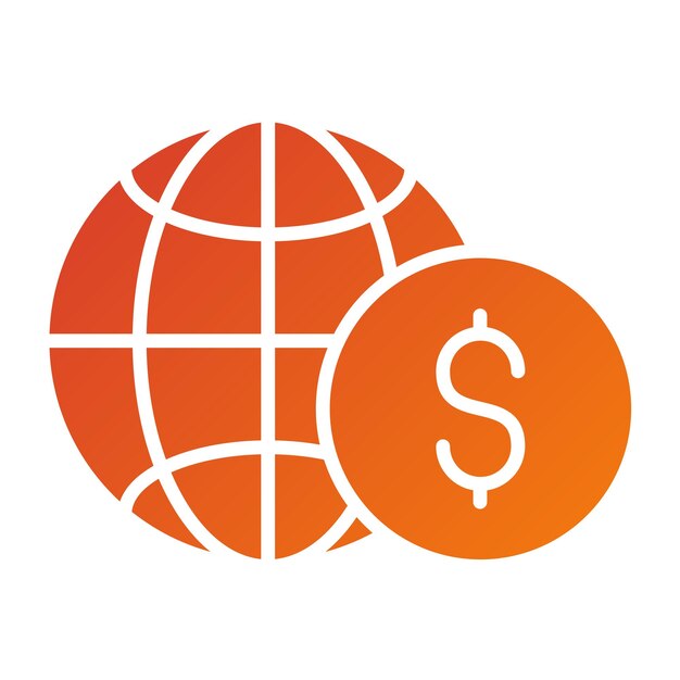 Diseño vectorial Estilo de icono global