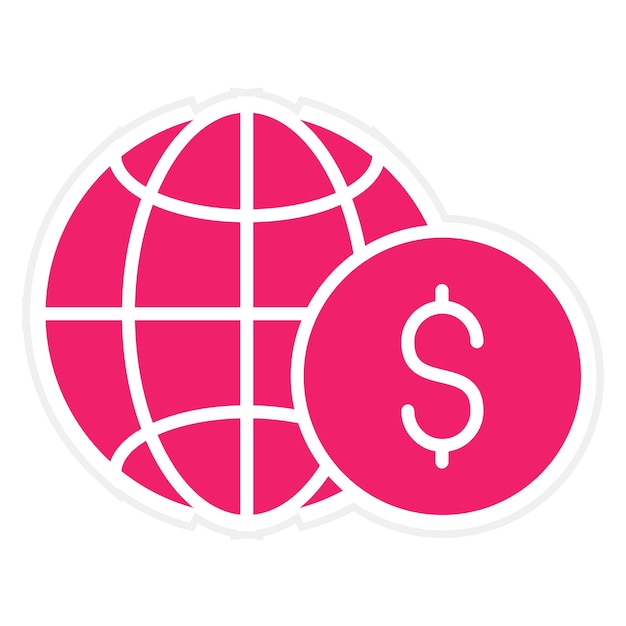 Diseño vectorial Estilo de icono global