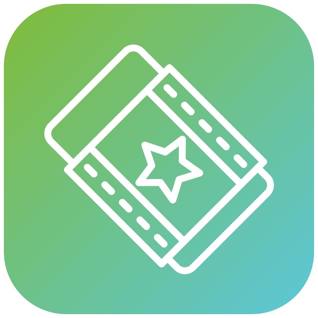 Diseño vectorial Estilo de icono de goma