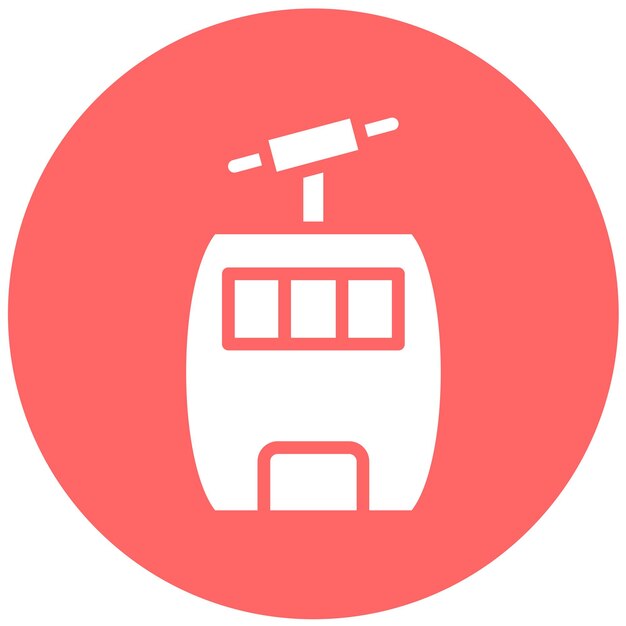 Diseño vectorial Estilo del icono de la góndola