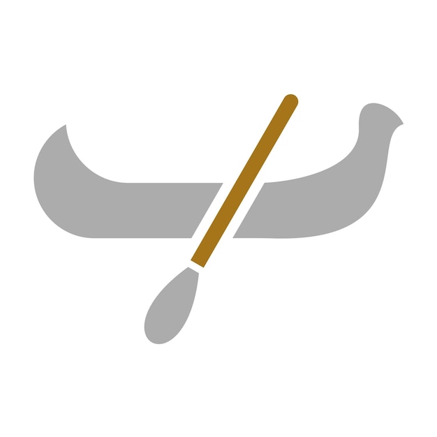 Diseño vectorial Estilo del icono de la góndola