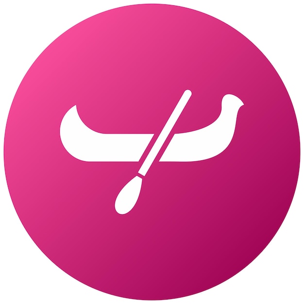 Diseño vectorial Estilo del icono de la góndola