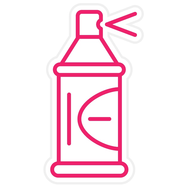 Diseño vectorial de estilo de icono de graffiti