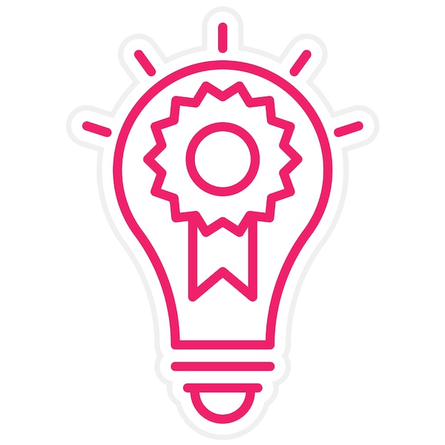 Diseño vectorial Estilo de icono de gran solución