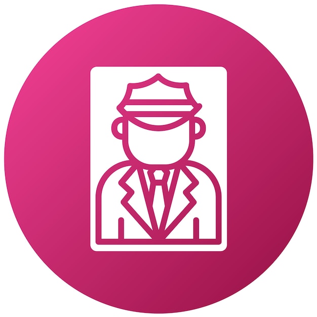 Diseño vectorial de estilo de icono de guardia de despensa
