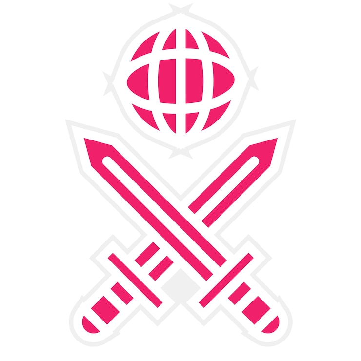 Vector diseño vectorial estilo del icono del guardián web