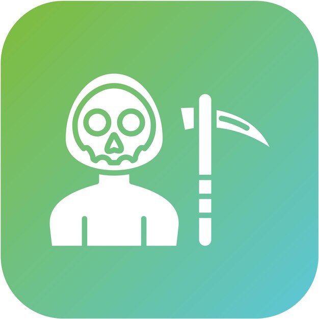 Diseño vectorial Estilo del icono de la guinda