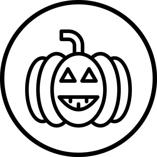 Diseño vectorial Estilo del icono de Halloween