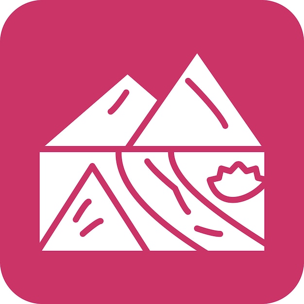 Diseño vectorial Estilo de icono Hatta