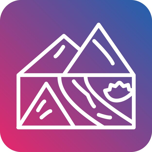 Diseño vectorial Estilo de icono Hatta
