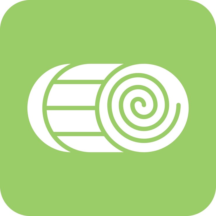 Vector diseño vectorial estilo del icono de hay bale