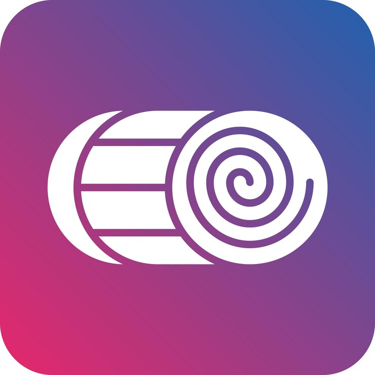 Vector diseño vectorial estilo del icono de hay bale