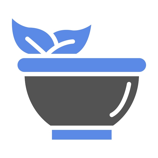 Diseño vectorial del estilo del icono de Herb Haven