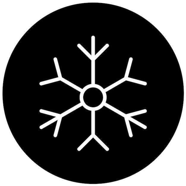 Diseño vectorial Estilo del icono de hielo