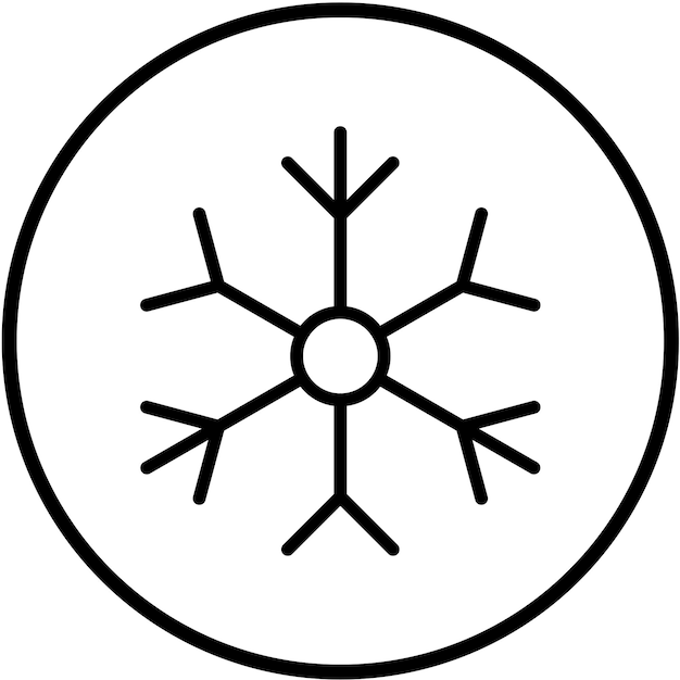 Diseño vectorial Estilo del icono de hielo