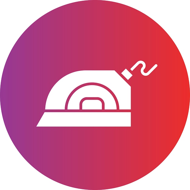 Diseño vectorial Estilo de icono de hierro