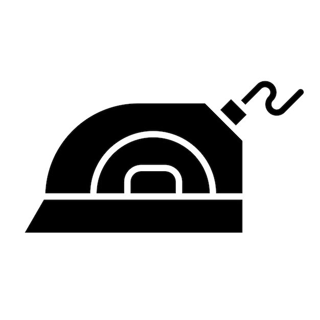 Diseño vectorial Estilo de icono de hierro
